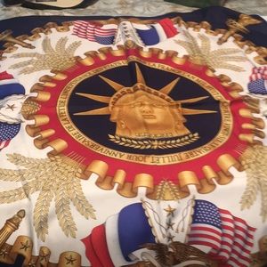 Hermes Paris silk scarf